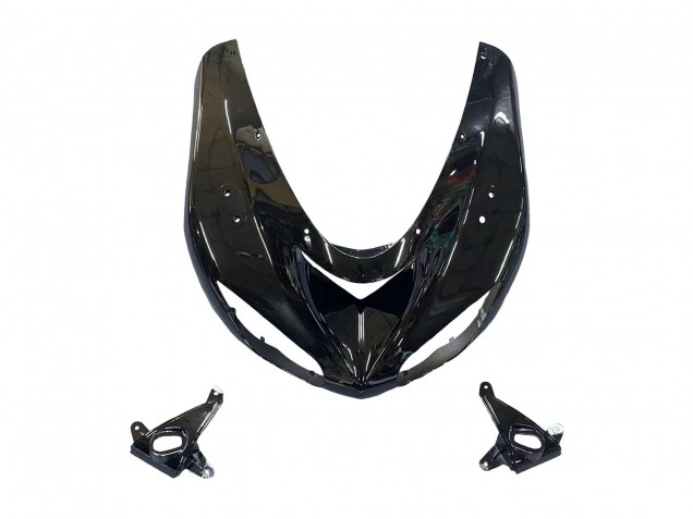 Noir Brillant Carénage Moto Kawasaki ZX10R 2006-2007