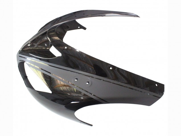 Noir Mat Noir Brillant Carénage Moto Kawasaki ZX10R 2006-2007