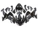 Noir Mat Noir Brillant Carénage Moto Kawasaki ZX10R 2006-2007
