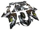 Gris Jaune Noir Brillant Monstre Elf Carénage Moto Kawasaki ZX10R 2006-2007