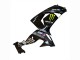 Gris Jaune Noir Brillant Monstre Elf Carénage Moto Kawasaki ZX10R 2006-2007