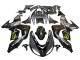 Gris Jaune Noir Brillant Monstre Elf Carénage Moto Kawasaki ZX10R 2006-2007
