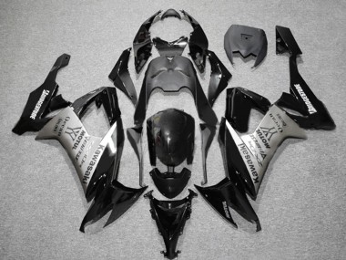Noir Mat Gris Motul Carénage Moto Kawasaki ZX10R 2006-2007 Pas Chère