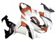 Blanc Orange Noir Carénage Moto Kawasaki ZX10R 2006-2007