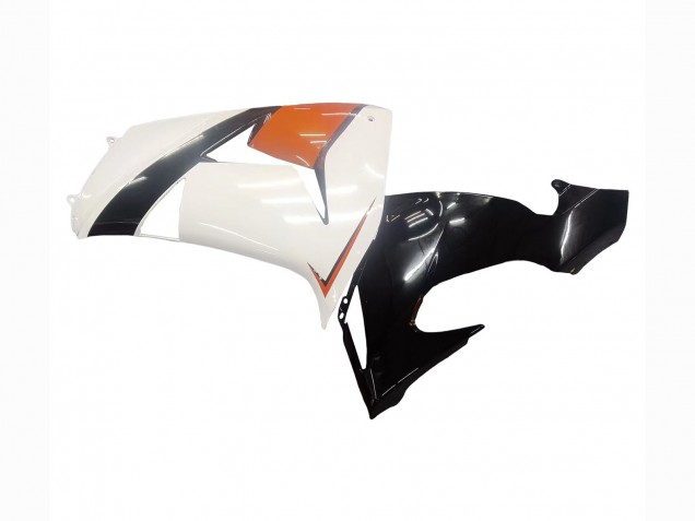 Blanc Orange Noir Carénage Moto Kawasaki ZX10R 2006-2007