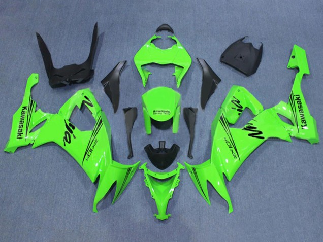 Vert Noir Carénages Moto Kawasaki ZX10R 2008-2010