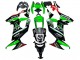 Vert Blanc Rouge Noir Monstre Elf 66 Carénage Moto Kawasaki ZX10R 2008-2010