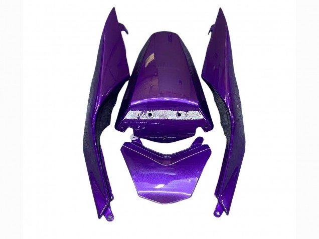 Violet Noir Carénage Moto Kawasaki ZX10R 2008-2010