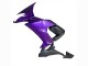 Violet Noir Carénage Moto Kawasaki ZX10R 2008-2010