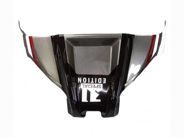 Blanc Noir Brillant Noir Mat Rouge Carénage Moto Kawasaki ZX10R 2011-2015