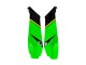 Vert Jaune Rouge Noir Elf Monstre Carénage Moto Kawasaki ZX10R 2016-2020