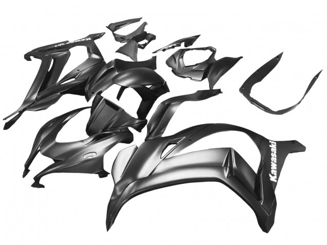 Gris Mat Carénage Moto Kawasaki ZX10R 2016-2020