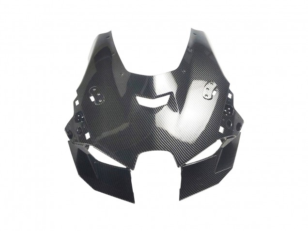Noir Fibre de Carbone Carénage Moto Kawasaki ZX10R 2021-2025
