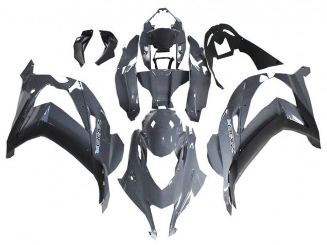 Gris Noir Carénage Moto Kawasaki ZX10R 2021-2025
