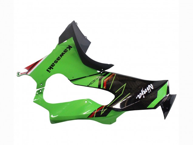 Vert Noir Rouge Carénage Moto Kawasaki ZX10R 2021-2025