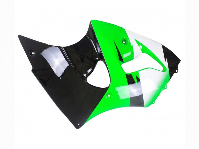 Vert Blanc Noir Brillant Carénage Moto Kawasaki ZX6R 1998-1999