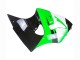 Vert Blanc Noir Brillant Carénage Moto Kawasaki ZX6R 1998-1999