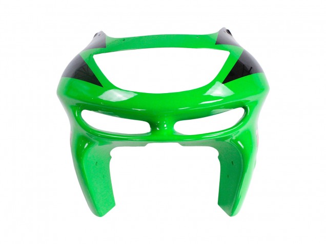 Vert Blanc Noir Brillant Carénage Moto Kawasaki ZX6R 1998-1999