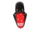 Noir Brillant Rouge Bleu Rouge PlayStation 2 Carénage Moto Kawasaki ZX6R 2000-2002