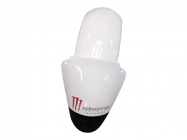 Blanc Noir Rouge Monstre Carénage Moto Kawasaki ZX6R 2000-2002