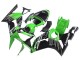 Vert Blanc Noir Carénage Moto Kawasaki ZX6R 2003-2004