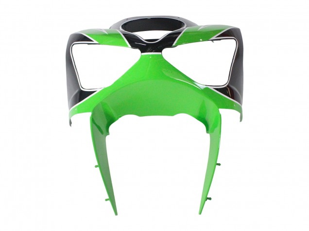 Vert Blanc Noir Carénage Moto Kawasaki ZX6R 2003-2004
