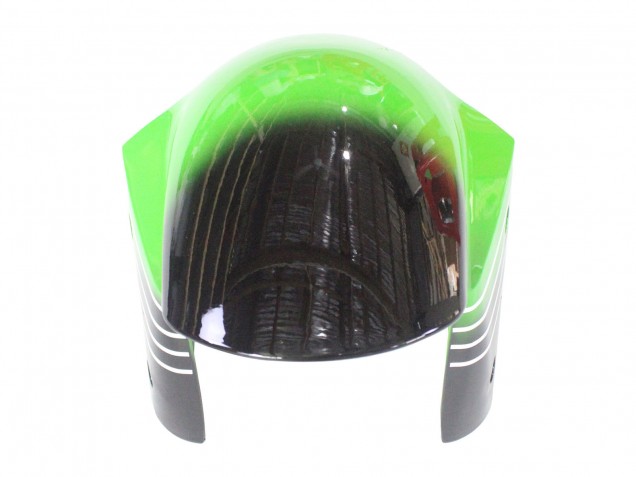 Vert Blanc Noir Carénage Moto Kawasaki ZX6R 2003-2004
