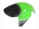 Vert Blanc Noir Carénage Moto Kawasaki ZX6R 2003-2004