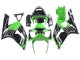 Vert Blanc Noir Carénage Moto Kawasaki ZX6R 2003-2004
