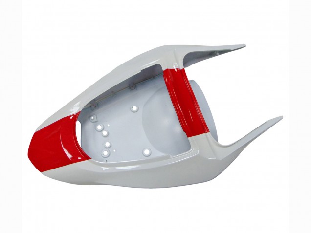 Blanc Rouge Carénage Moto Kawasaki ZX6R 2003-2004