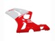 Blanc Rouge Carénage Moto Kawasaki ZX6R 2003-2004