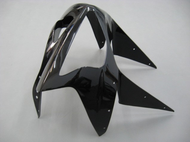 Noir Brillant Carénage Moto Kawasaki ZX6R 2003-2004