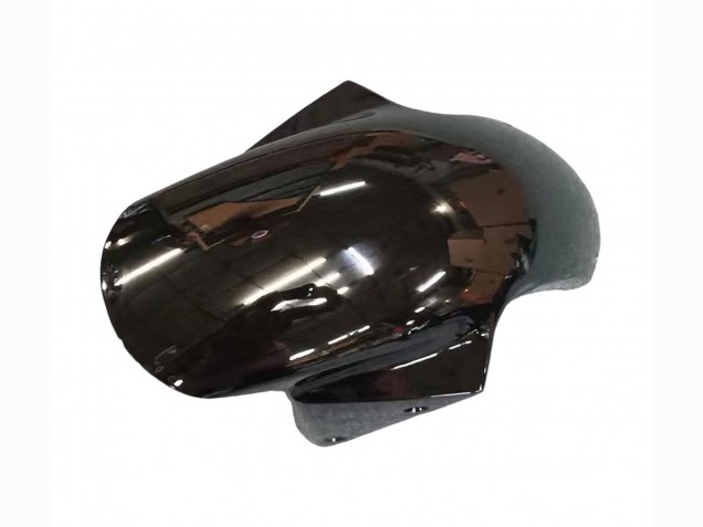 Noir Brillant Rouge Flamme Carénage Moto Kawasaki ZX6R 2003-2004