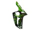 Noir Brillant Vert Flamme Carénage Moto Kawasaki ZX6R 2003-2004