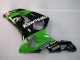 Vert Noir Elf Bridgestone Carénage Moto Kawasaki ZX6R 2003-2004