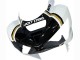 Blanc Noir Motul Lucky Strike Carénage Moto Kawasaki ZX6R 2003-2004