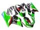 Vert Rouge Noir Elf 66 Carénage Moto Kawasaki ZX6R 2005-2006
