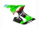 Vert Rouge Noir Elf 66 Carénage Moto Kawasaki ZX6R 2005-2006