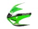 Vert Rouge Noir Elf 66 Carénage Moto Kawasaki ZX6R 2005-2006