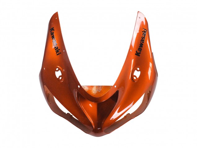 Orange Noir Carénages Moto Kawasaki ZX6R 2005-2006