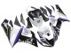 Blanc Violet Noir Rizoma Playboy DENSO Carénage Moto Kawasaki ZX6R 2005-2006