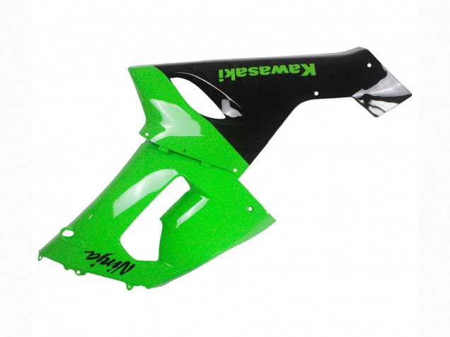 Vert Noir Ninja Carénage Moto Kawasaki ZX6R 2005-2006