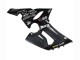 Gris Foncé Noir Carénage Moto Kawasaki ZX6R 2005-2006