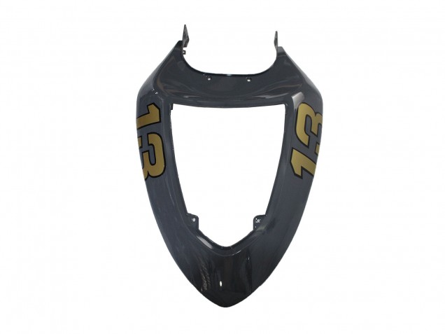 Gris Foncé Noir Carénage Moto Kawasaki ZX6R 2005-2006