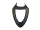 Gris Foncé Noir Carénage Moto Kawasaki ZX6R 2005-2006