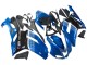 Noir Bleu Elf Carénage Moto Kawasaki ZX6R 2007-2008