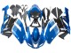 Noir Bleu Elf Carénage Moto Kawasaki ZX6R 2007-2008