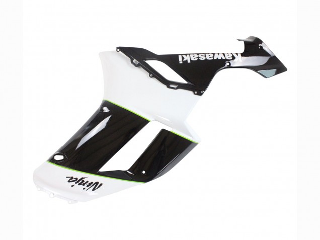 Noir Blanc Ninja Carénage Moto Kawasaki ZX6R 2007-2008