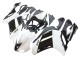 Noir Blanc Ninja Carénage Moto Kawasaki ZX6R 2007-2008