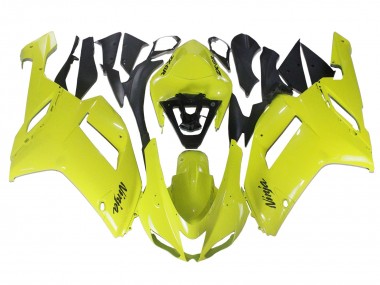 Jaune Ninja Carénage Moto Kawasaki ZX6R 2007-2008 Pas Chère